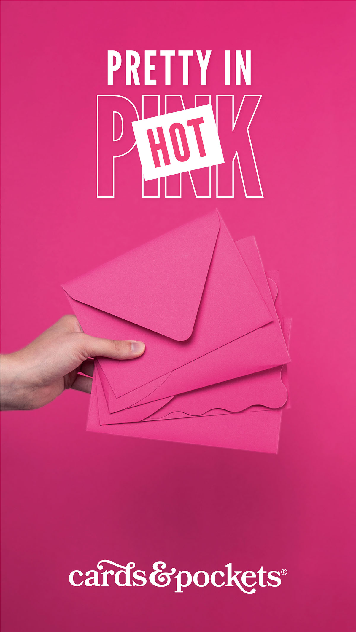 Pretty in Hot Pink - Cards and Pockets